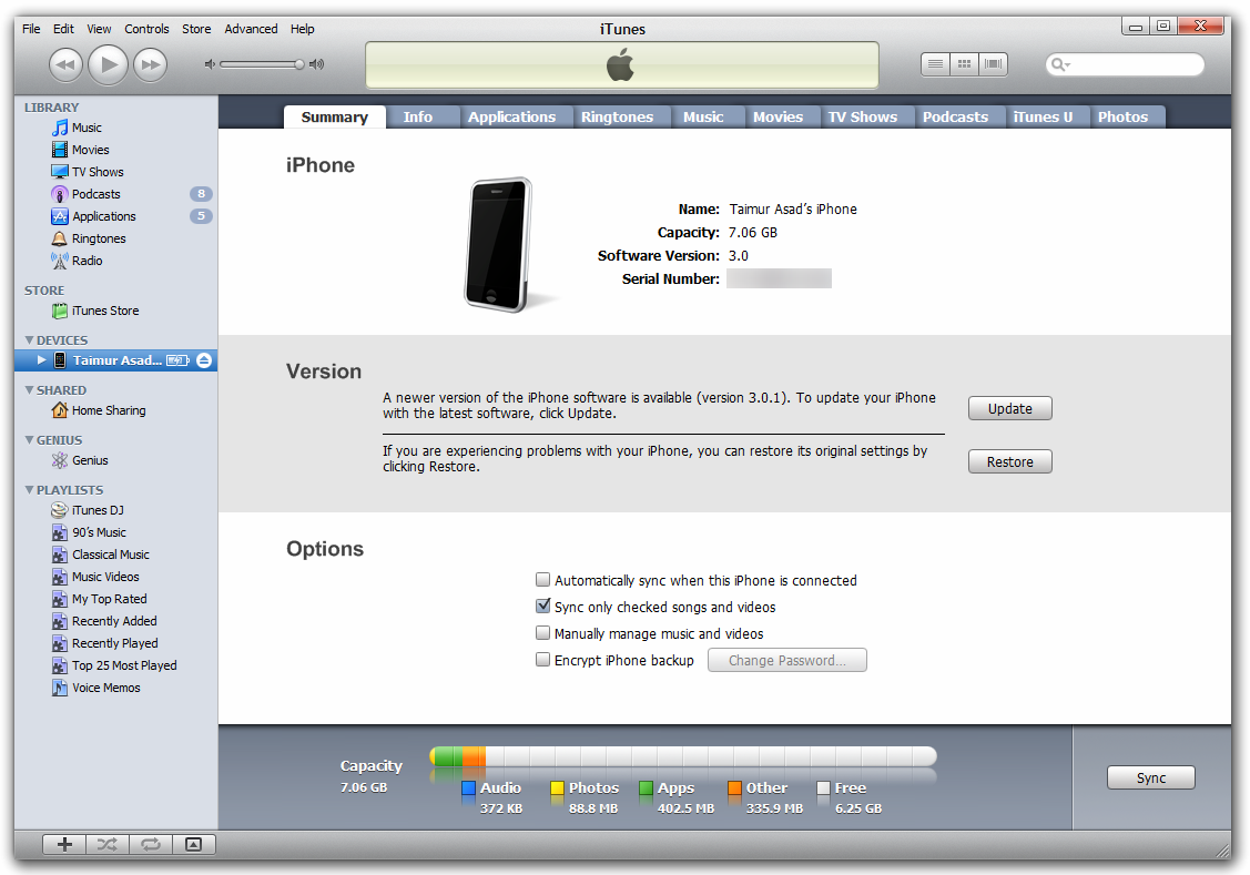 ios firmware restore without itunes